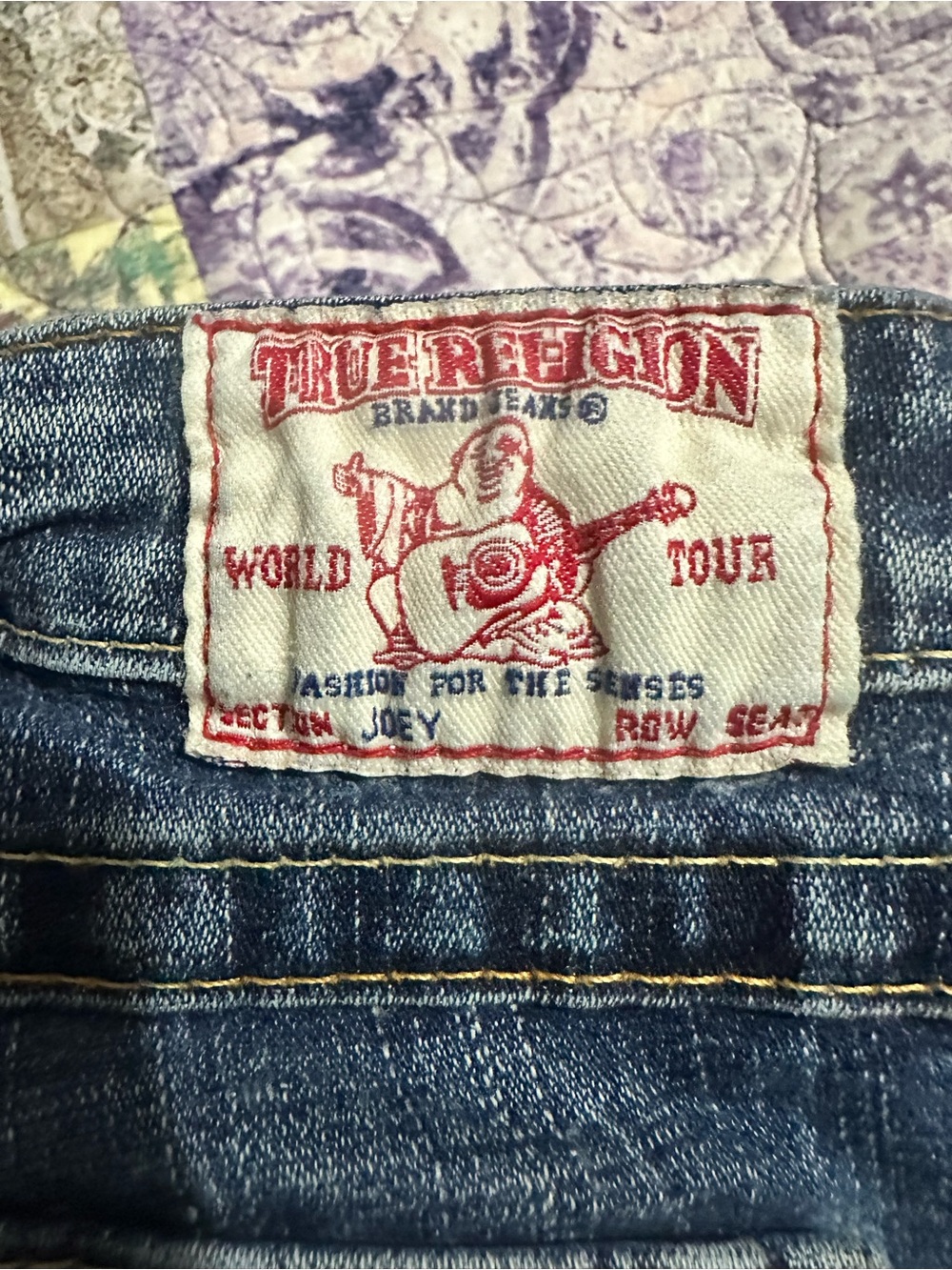 True Religion Vintage Joey Section flair jeans, size 31 y2k